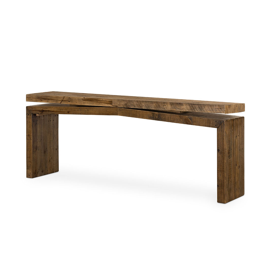 Matthes Console Table-Four Hands-FH-107936-008-Console TablesRustic Natural-1-France and Son