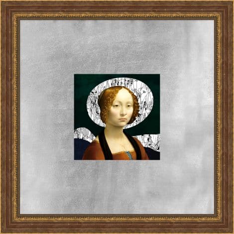 Ode to Ginerva de' Benci-Wendover-WEND-WFG1297-Wall Art-1-France and Son