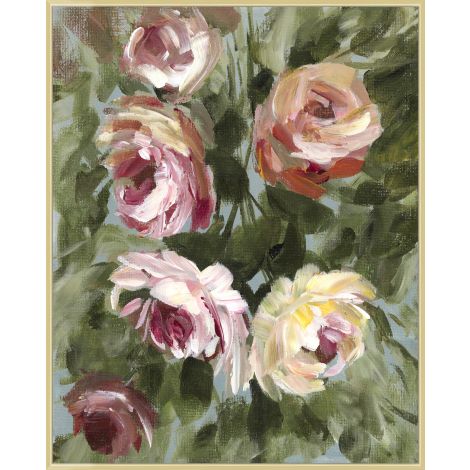 Rose Garden In Spring-Wendover-WEND-WFL2028-Wall Art-1-France and Son