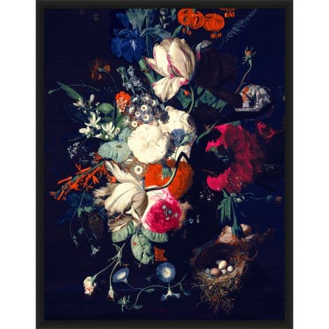 Moody Floral-Wendover-WEND-WFL2030-Wall ArtII-1-France and Son