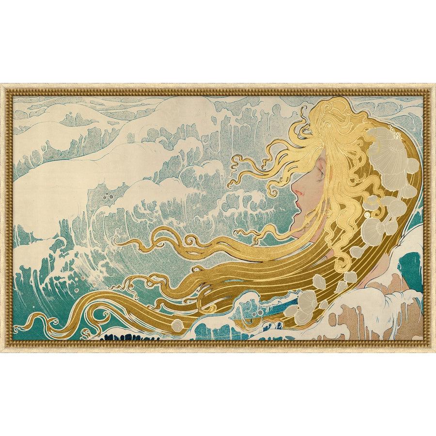 Nouveau Mermaid-Wendover-WEND-WVT1877-Wall Art-1-France and Son