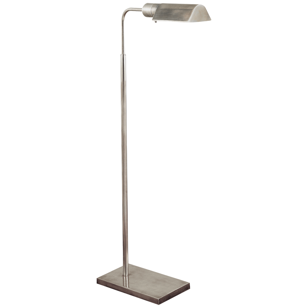 Selina Adjustable Floor Lamp-Visual Comfort-VISUAL-91025 AN-Floor LampsAntique Nickel-2-France and Son