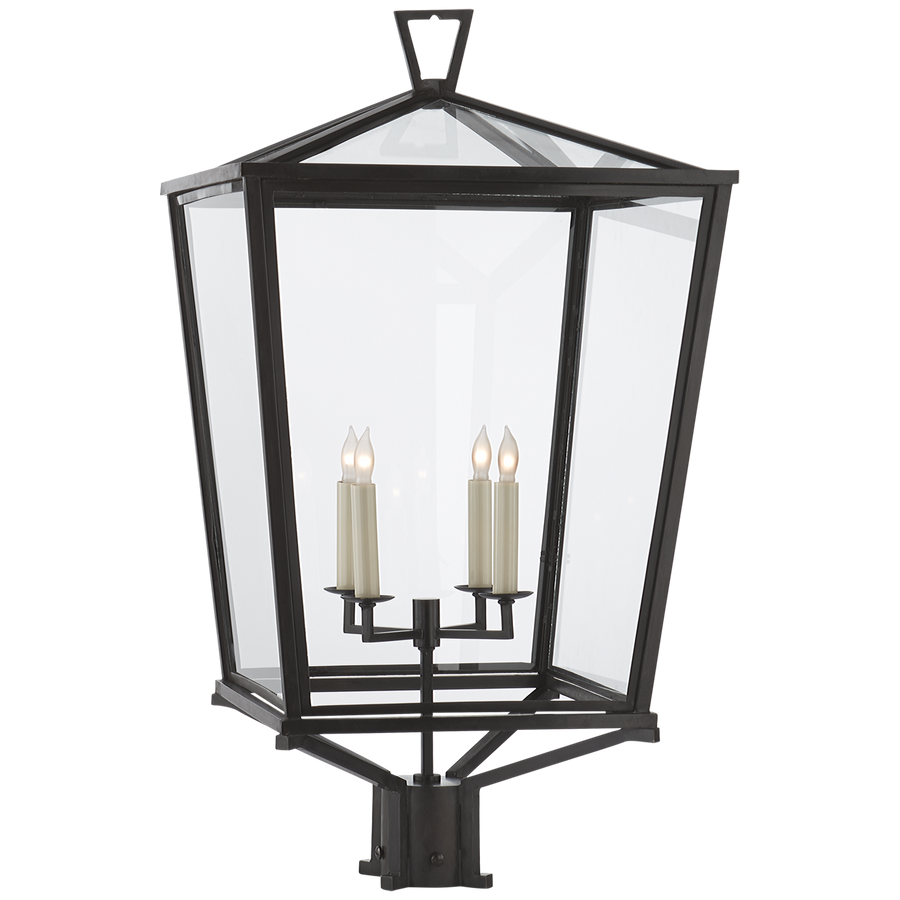 Daylin Post Light-Visual Comfort-VISUAL-CHO 7113BZ-Outdoor Lighting-1-France and Son