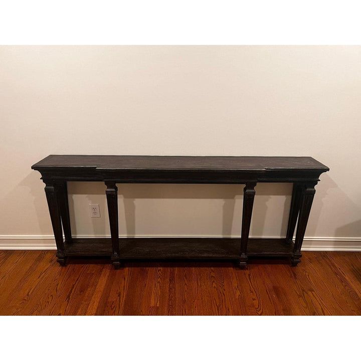 Traditions Breakfront Console Table-Hooker-HOOKER-5961-80161-02-Console TablesWhite-11-France and Son
