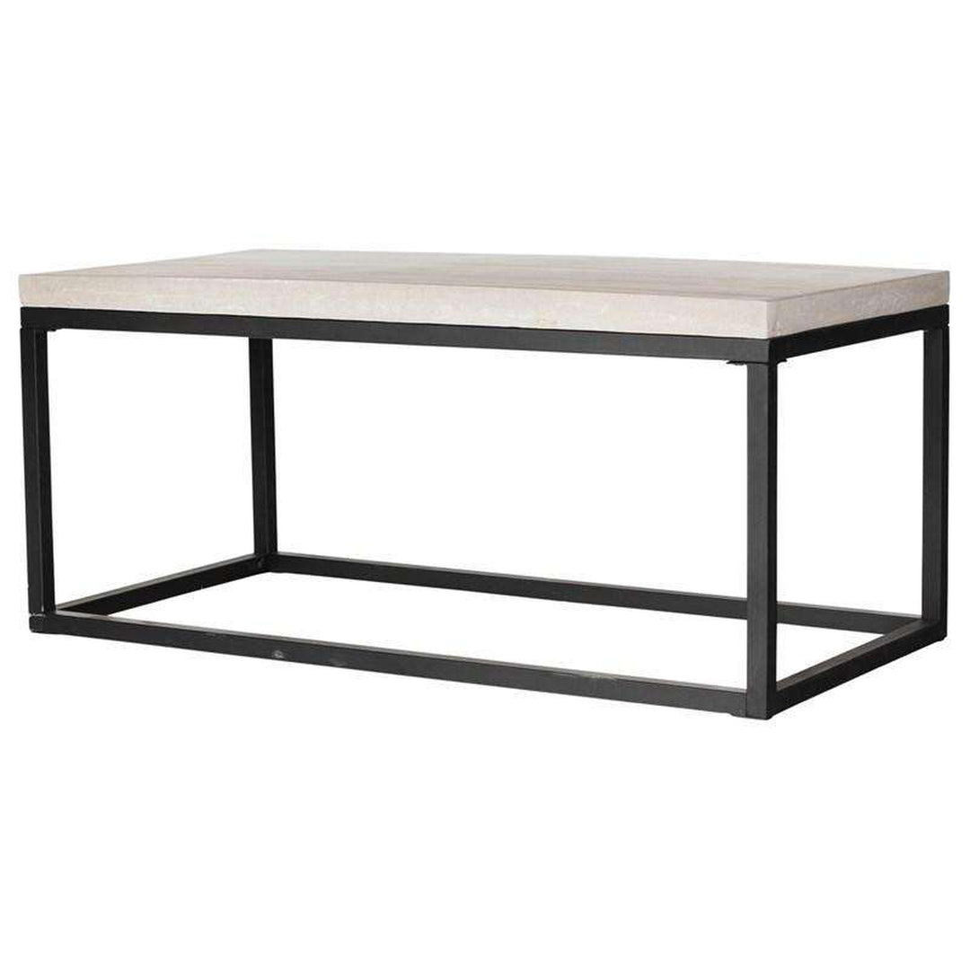 MAXIMUS 40" COFFEE TABLE-NATURAL CONCRET