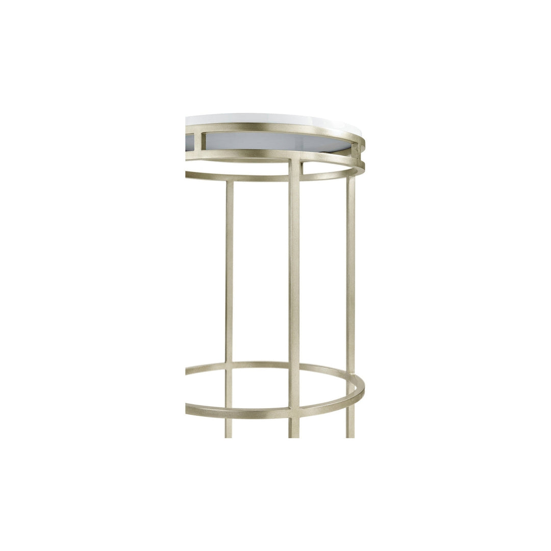 Modern Accents Pedestal B-Jonathan Charles-JCHARLES-500379-SIL-LCD-Side Tables-4-France and Son