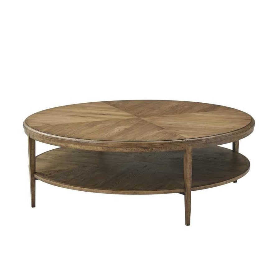 Nova Round Cocktail Table-Theodore Alexander-THEO-TAS51062.C253-Coffee Tables-1-France and Son