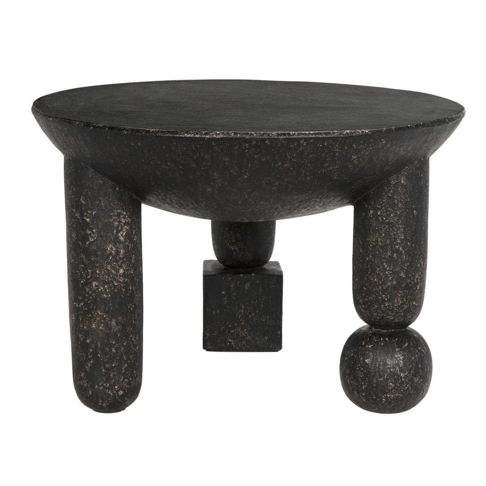 Delfi Side Table-Noir-NOIR-AR-302BF-Side Tables-2-France and Son