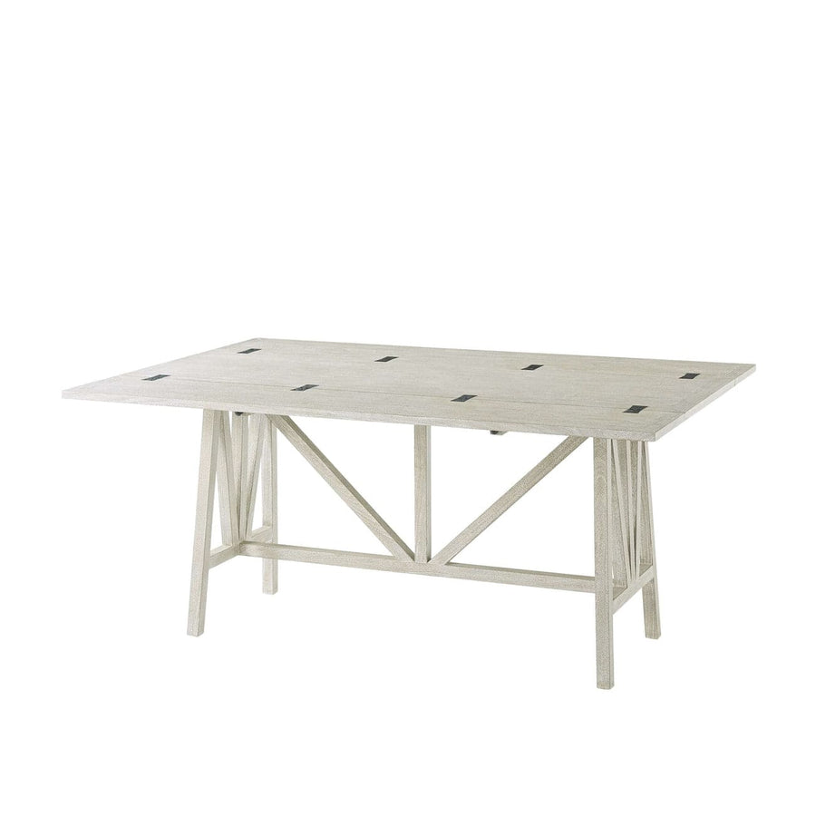 Tillman Dining Table-Theodore Alexander-THEO-5302-107-Console Tables-1-France and Son