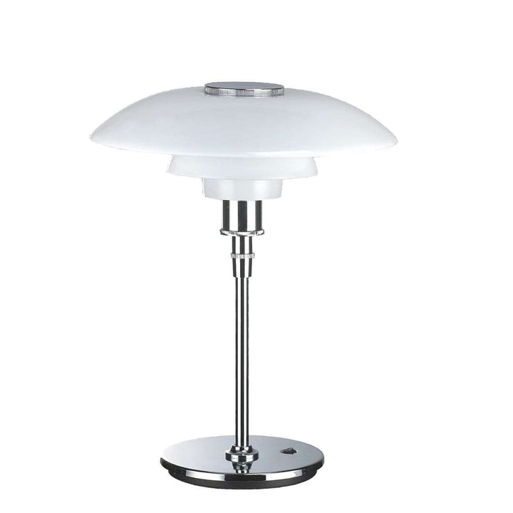 Mid-Century Modern Henningsen 4.5/3.5 Table Lamp - Chromed