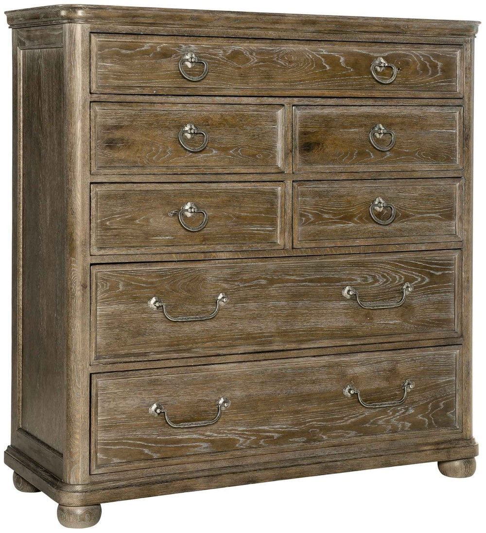 Rustic Patina Tall Chest-Bernhardt-BHDT-387118D-Dressers-2-France and Son
