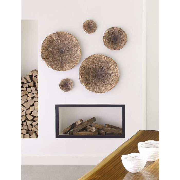 Lotus Wall Art-Phillips Collection-PHIL-TH96156-Wall ArtCopper/Black-Small-4-France and Son