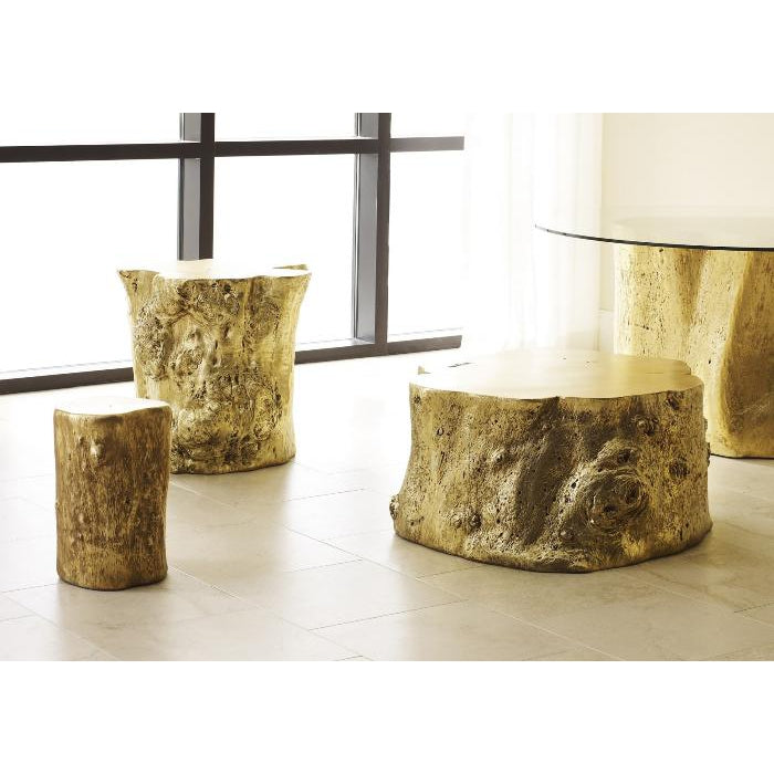 Log Stool-Phillips Collection-PHIL-PH56724-Stools & OttomansBronze-Large-12-France and Son