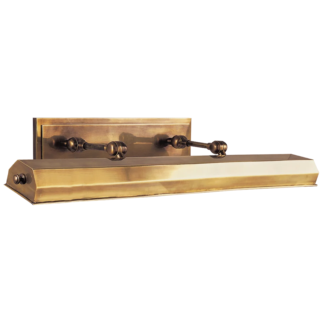 Doncaster 30" Picture Light-Visual Comfort-VISUAL-CHD 5148AB-Wall LightingAntique-Burnished Brass-1-France and Son