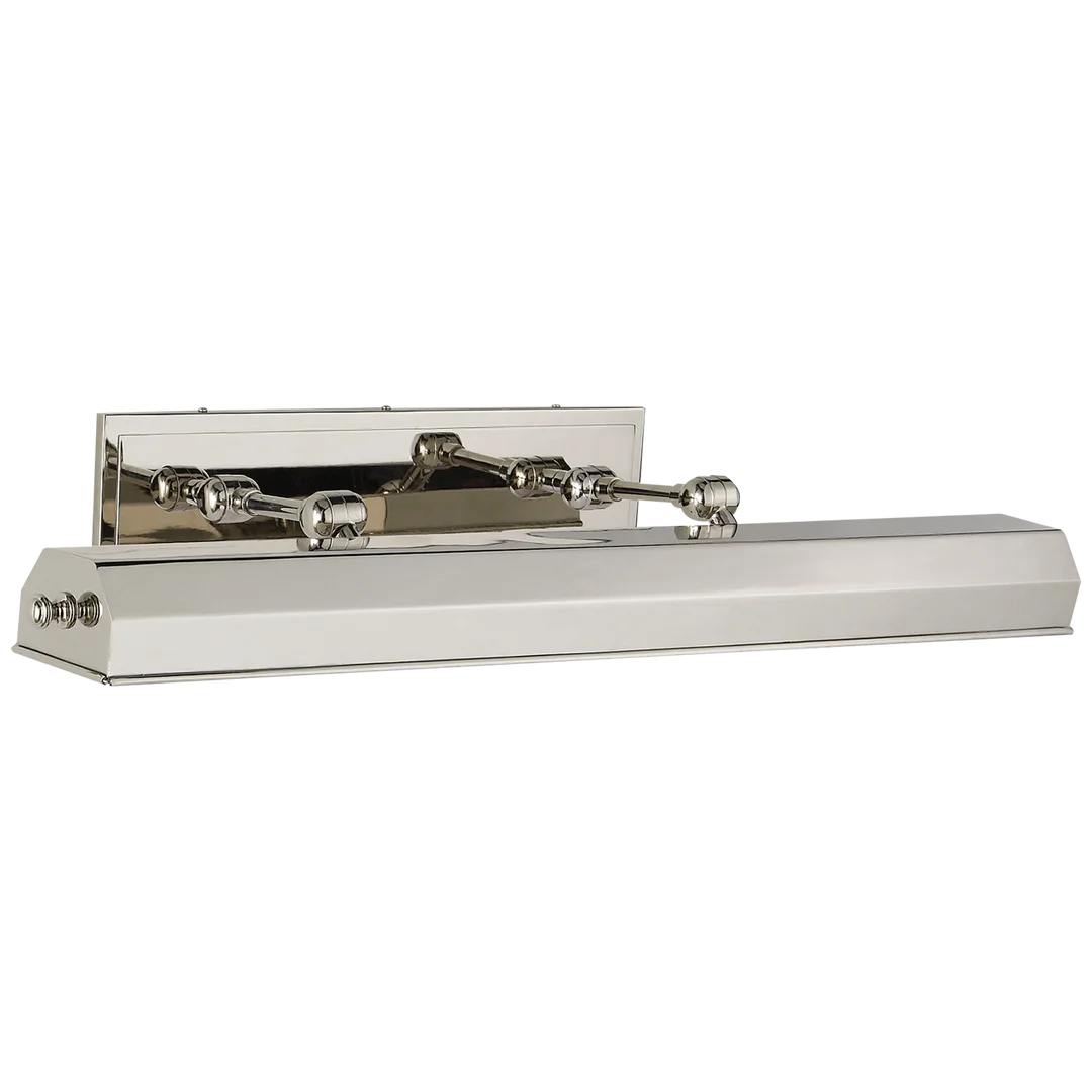 Doncaster 30" Picture Light-Visual Comfort-VISUAL-CHD 5148PN-Wall LightingPolished Nickel-4-France and Son