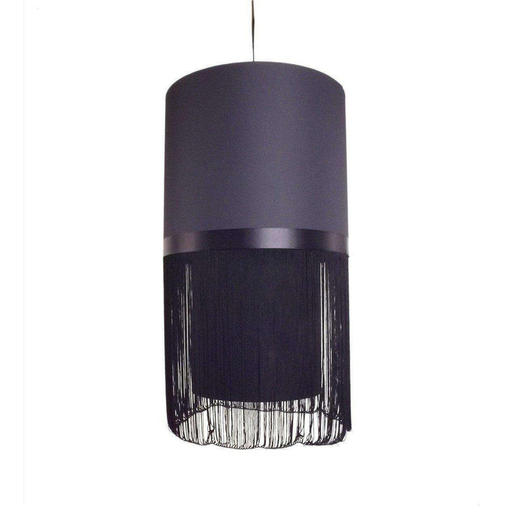 Mid-Century Modern Reproduction Black String Pendant Lamp Inspired by Edward Van Vliet