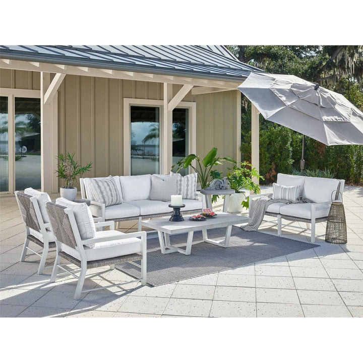 Tybee Loveseat-Universal Furniture-UNIV-U012210-Outdoor Lounge Chairs-3-France and Son