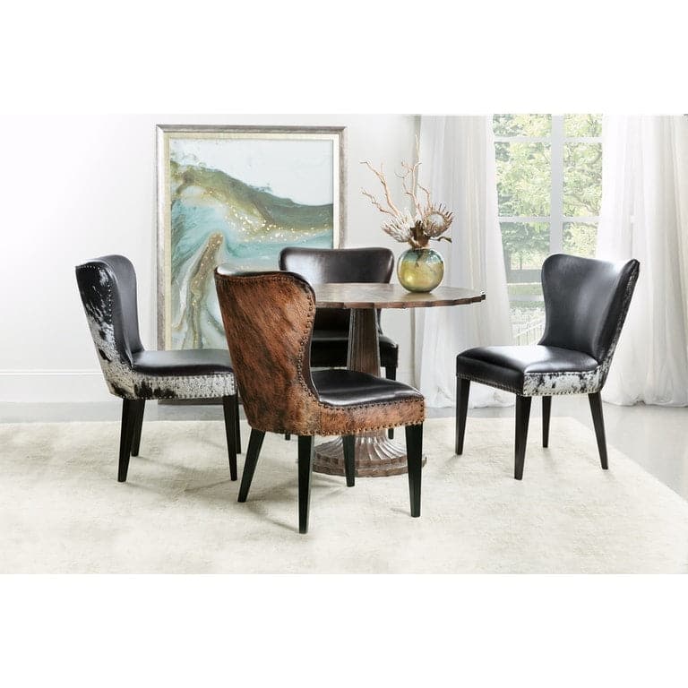Kale Accent Chair with Dark Brindle HOH-Hooker-HOOKER-DC102-089-Dining ChairsBrown-2-France and Son