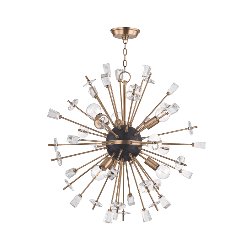 Liberty Chandelier-Hudson Valley-HVL-5032-AGB-ChandeliersAged Brass-6Lt-1-France and Son