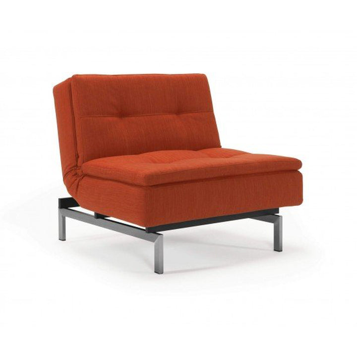 Dublexo Deluxe Chair,STAINLESS STEEL-Innovation Living-INNO-94-741051506-8-2-Lounge ChairsElegance Paprika-2-France and Son