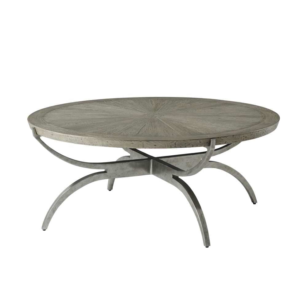 Weston Cocktail Table-Theodore Alexander-THEO-CB51033.C267-Coffee TablesGrey Echo Oak-5-France and Son