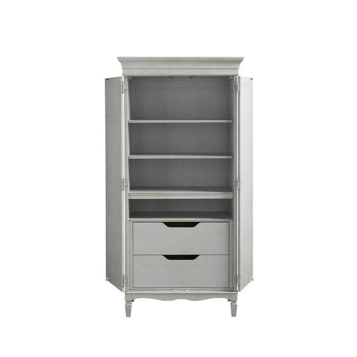 Summer Hill Collection - Tall Cabinet-Universal Furniture-UNIV-987160-Bookcases & CabinetsCotton Cream-10-France and Son