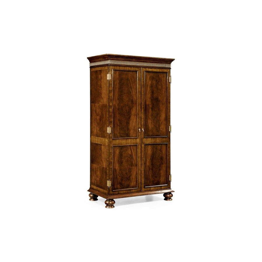 Gentleman's Mahogany Wardrobe-Jonathan Charles-JCHARLES-493733-MAH-Bookcases & Cabinets-1-France and Son