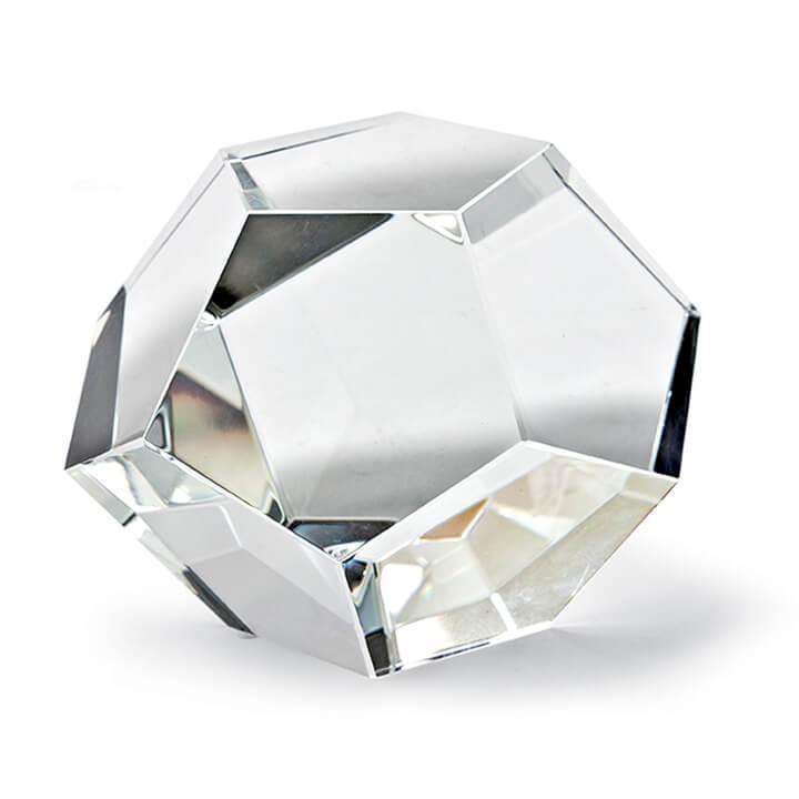 Crystal Dodecahedron Small-Regina Andrew Design-RAD-20-1125-Decor-1-France and Son