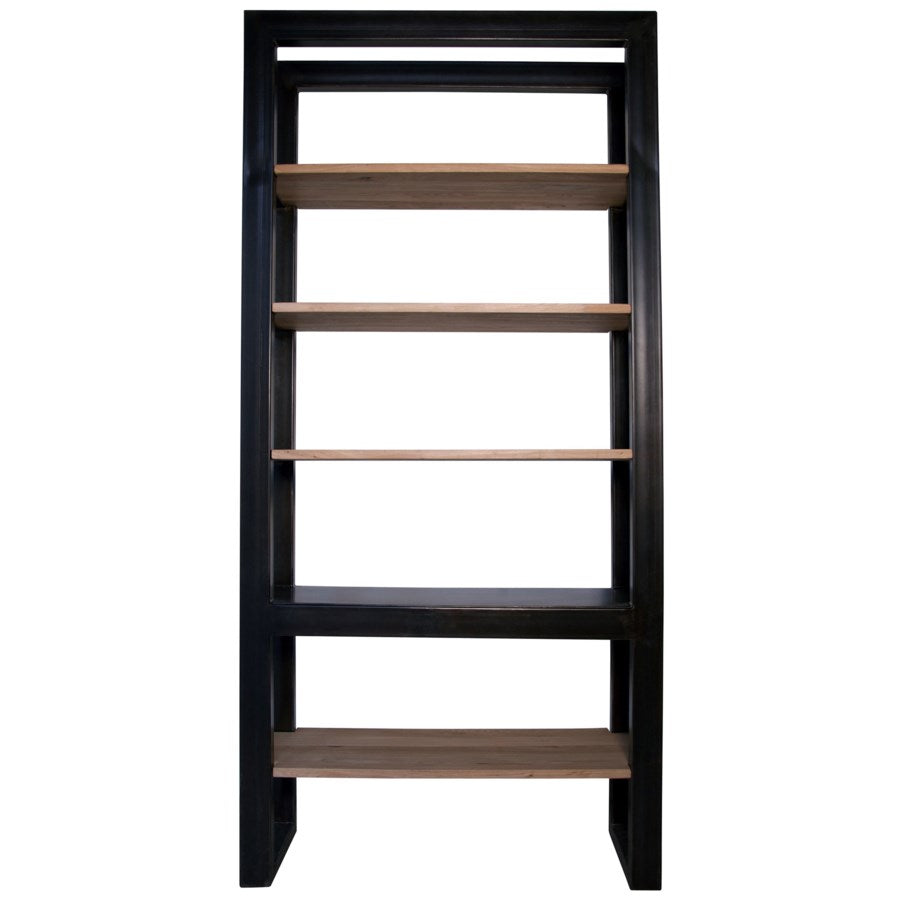 Winston Bookcase-Noir-NOIR-GBCS129MTB-Bookcases & Cabinets-2-France and Son