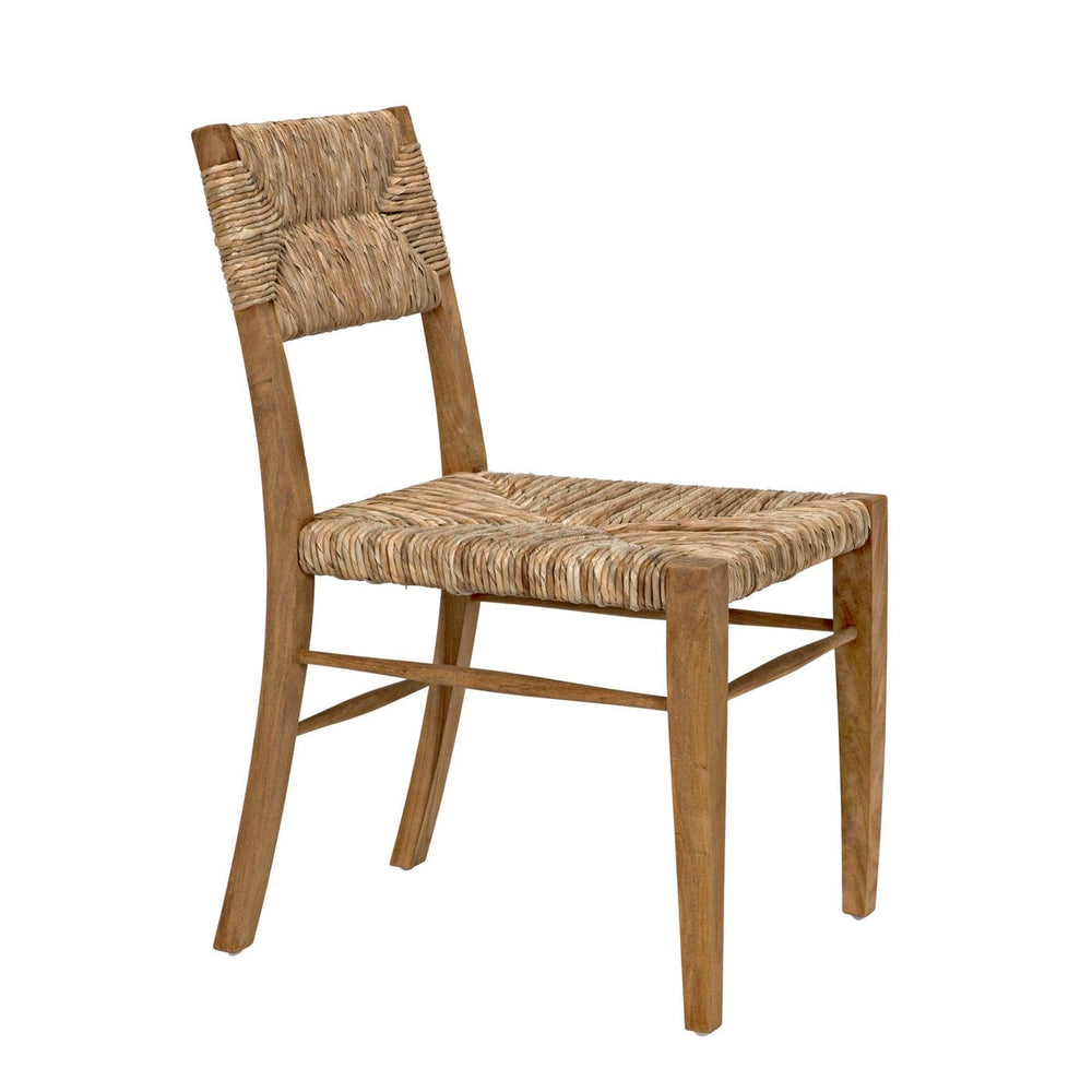 Faley Chair, Teak-Noir-NOIR-GCHA246T-Dining Chairs-2-France and Son