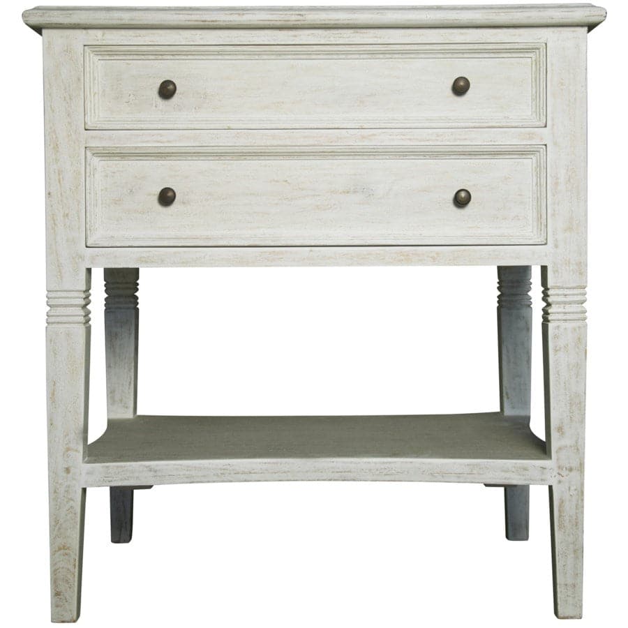 Oxford 2-Drawer Side Table by Noir Dressers NOIR-GTAB246HB – France & Son