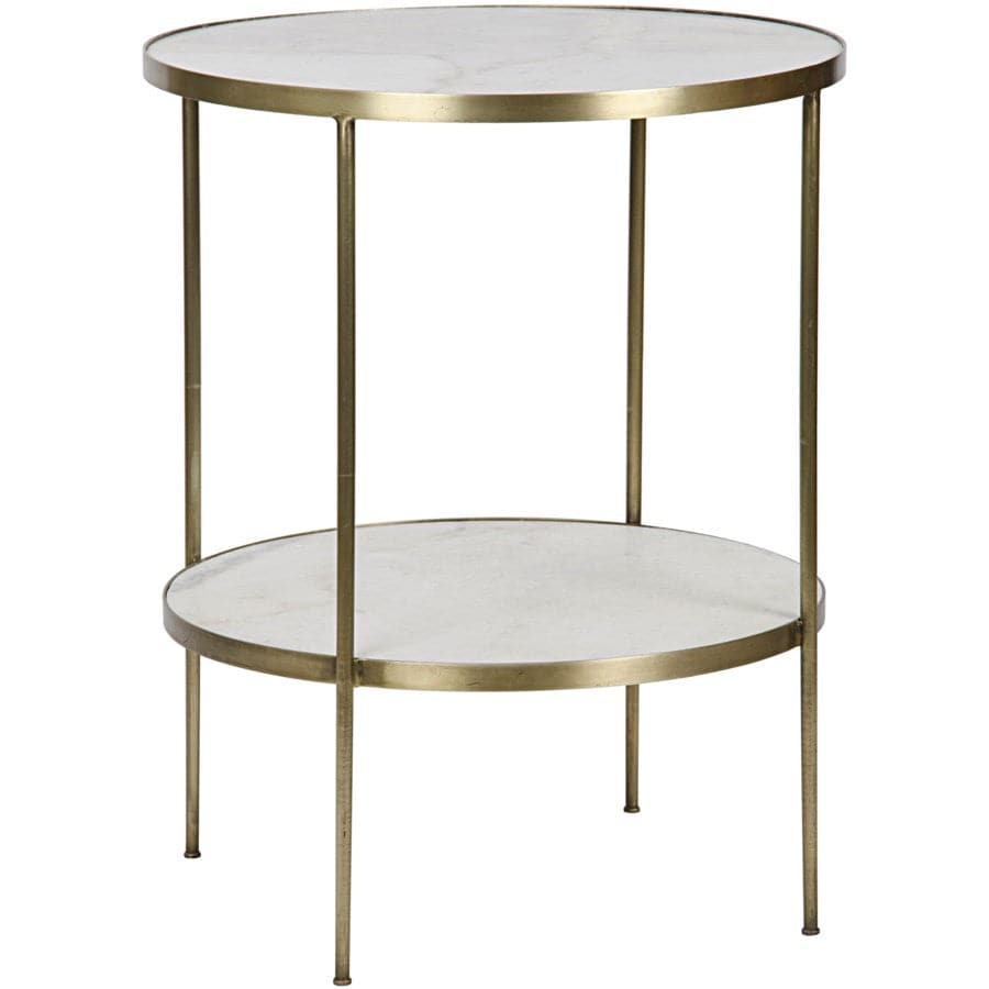 Rivoli Side Table-Noir-NOIR-GTAB278-ML-Side TablesBlack Metal-2-France and Son