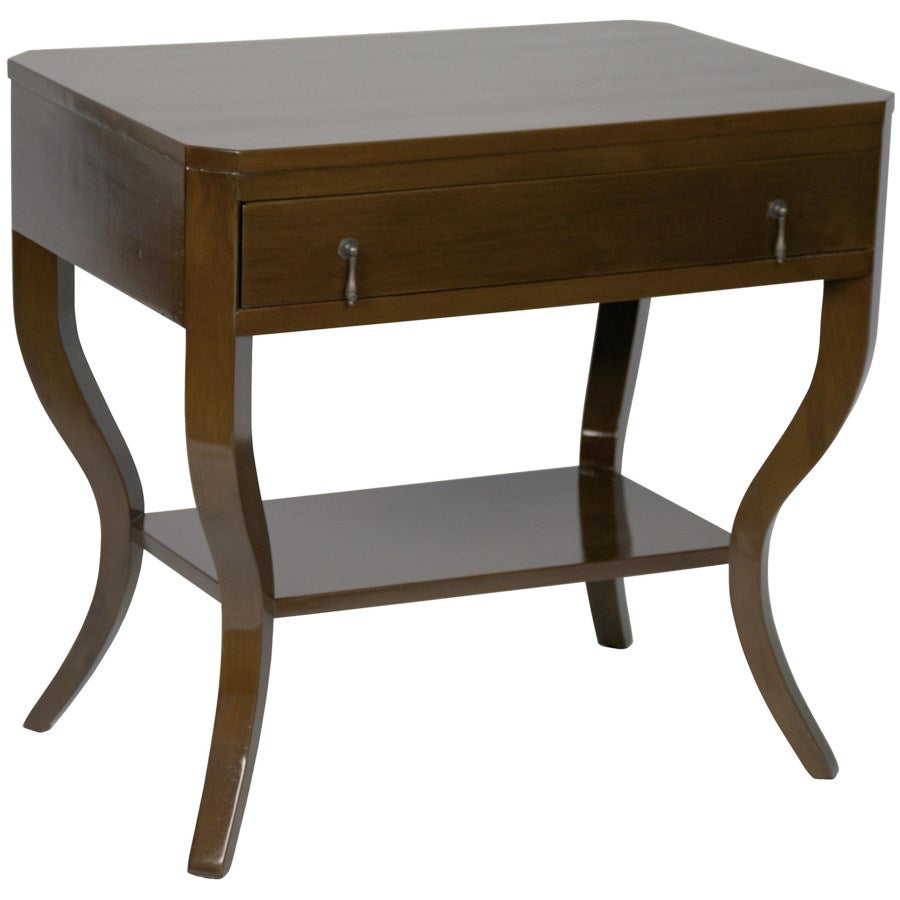 Weldon Side Table-Noir-NOIR-GTAB665D-Side TablesDistressed Brown Birch-1-France and Son