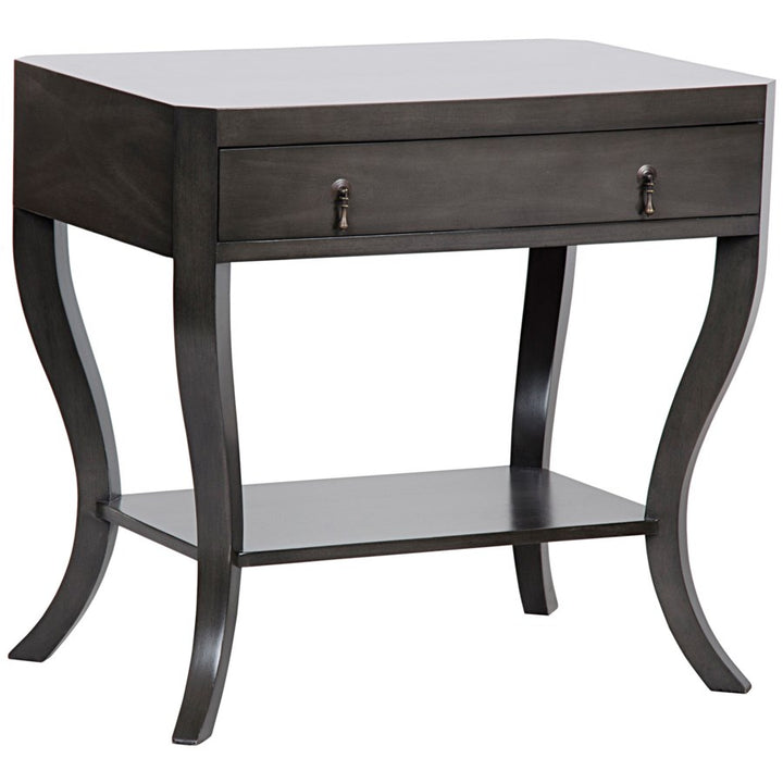 Weldon Side Table-Noir-NOIR-GTAB665P-Side TablesPale Mahogany-5-France and Son