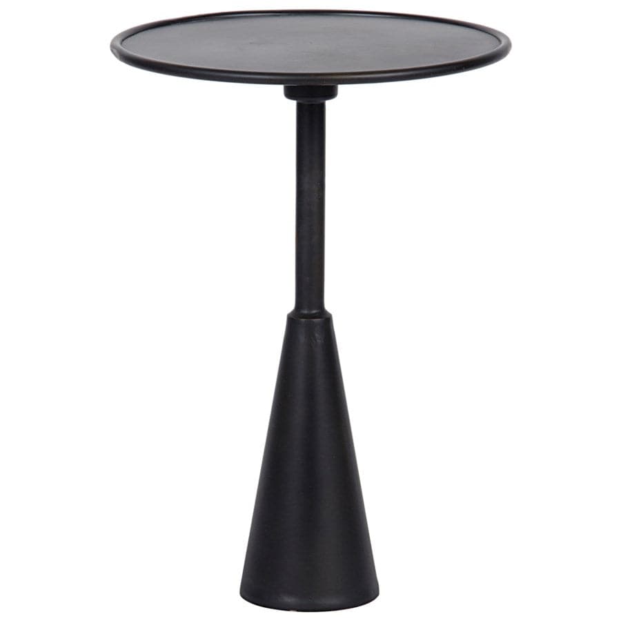 Hiro Side Table-Noir-NOIR-GTAB690MTB-Side TablesBlack Metal-Tall-1-France and Son