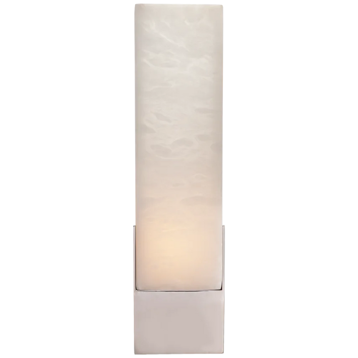 Covey Tall Box Bath Sconce-Visual Comfort-VISUAL-KW 2112PN-ALB-Wall LightingPolished Nickel-3-France and Son