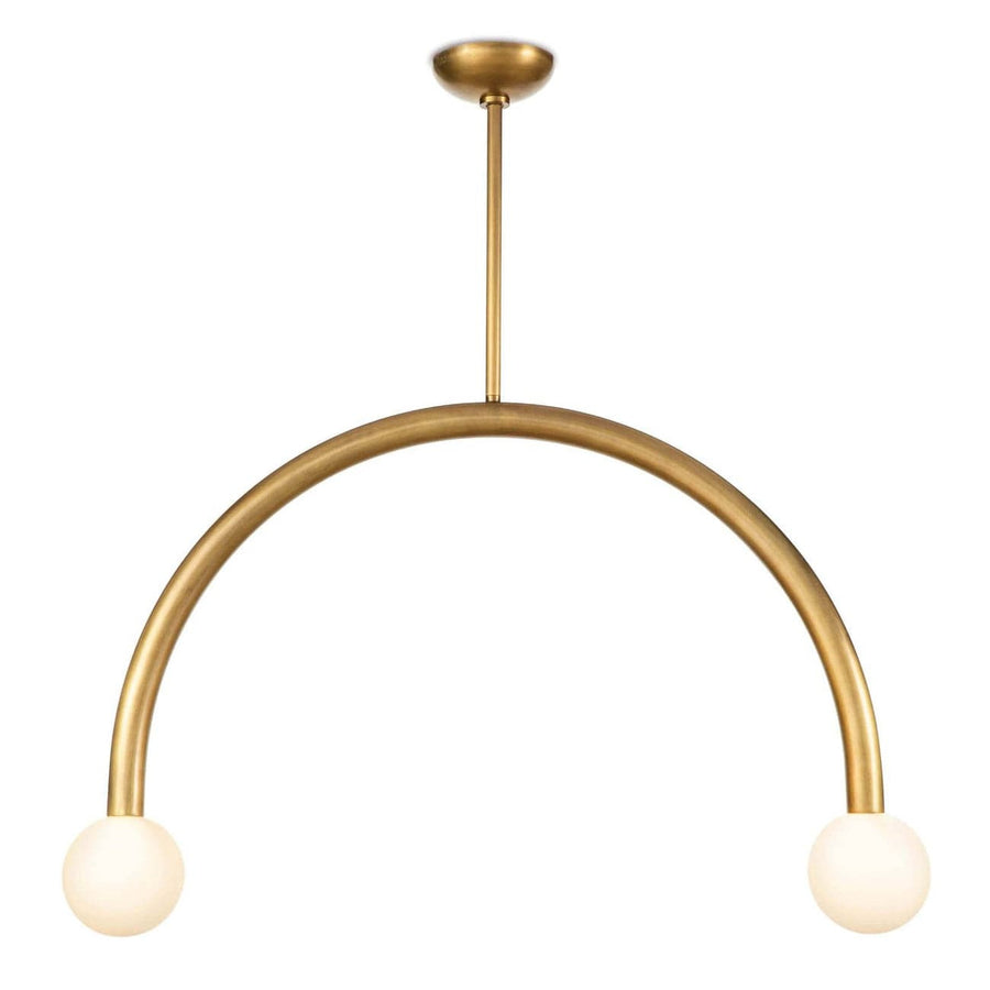 Happy Pendant-Regina Andrew Design-RAD-16-1317NB-PendantsLarge-Natural Brass-1-France and Son