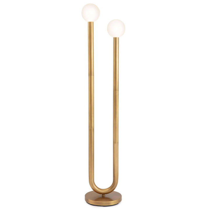 Happy Floor Lamp-Regina Andrew Design-RAD-14-1055NB-Floor LampsNatural Brass-6-France and Son