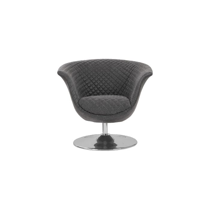 Autumn Swivel Chair-Phillips Collection-PHIL-PH103736-Lounge ChairsDark Gray-3-France and Son
