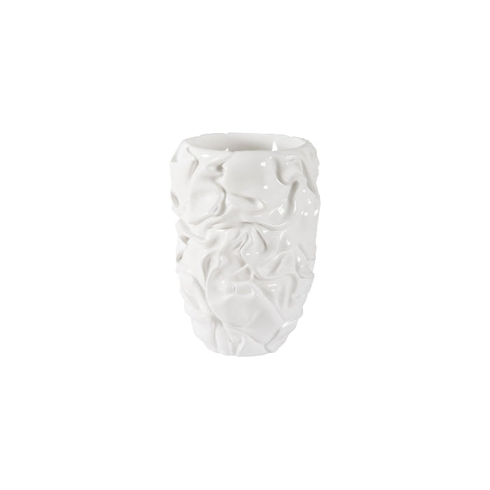 White Drape Planter-Phillips Collection-PHIL-PH108835-Planters-1-France and Son