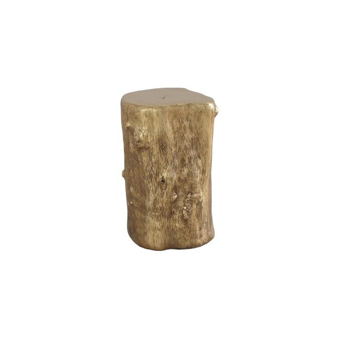 Log Stool-Phillips Collection-PHIL-PH55915-Stools & OttomansGold Leaf-Small-9-France and Son
