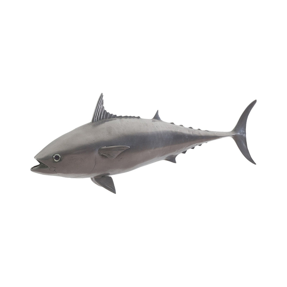 Mackerel Fish Wall Sculpture-Phillips Collection-PHIL-PH64550-Wall ArtPolished Aluminum-2-France and Son
