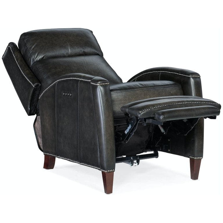 Declan PWR Recliner w/ PWR Headrest-Hooker-HOOKER-RC251-PH-087-Lounge ChairsBrown-4-France and Son