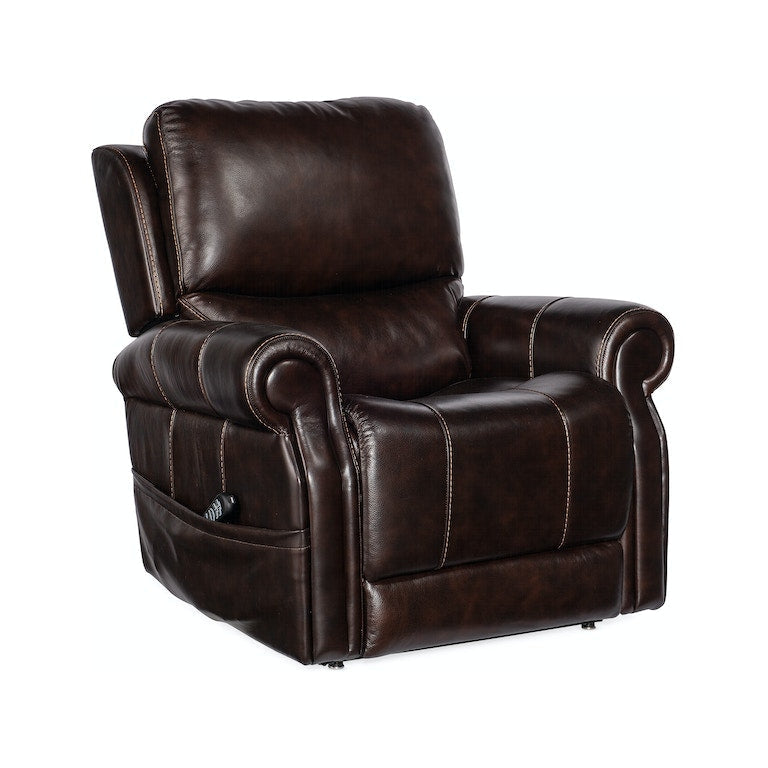 Eisley Power Recliner-Hooker-HOOKER-RC602-PHLL4-089-Lounge ChairsBrown-2-France and Son