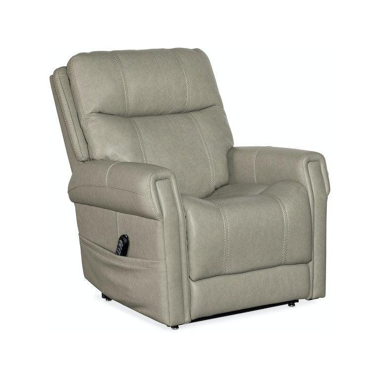 Carroll Power Recliner w/ PH, Lumbar, and Lift-Hooker-HOOKER-RC603-PHLL4-091-Lounge Chairs-1-France and Son