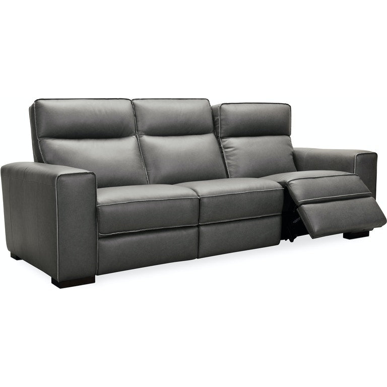 Braeburn Leather Sofa w/PWR Recline PWR Headrest-Hooker-HOOKER-SS552-PH3-097-Sofas-1-France and Son