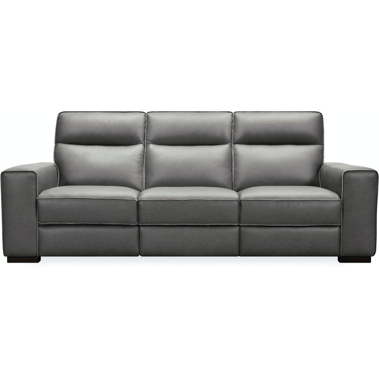 Braeburn Leather Sofa w/PWR Recline PWR Headrest-Hooker-HOOKER-SS552-PH3-097-Sofas-2-France and Son
