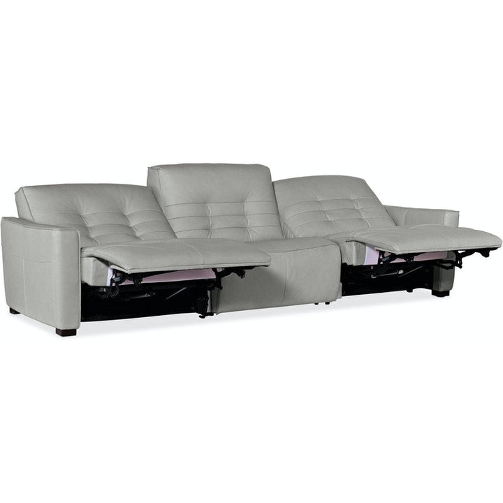 Reaux Power Recline Sofa With 3 Power Recliners-Hooker-HOOKER-SS555-GP3-095-Sectionals-4-France and Son