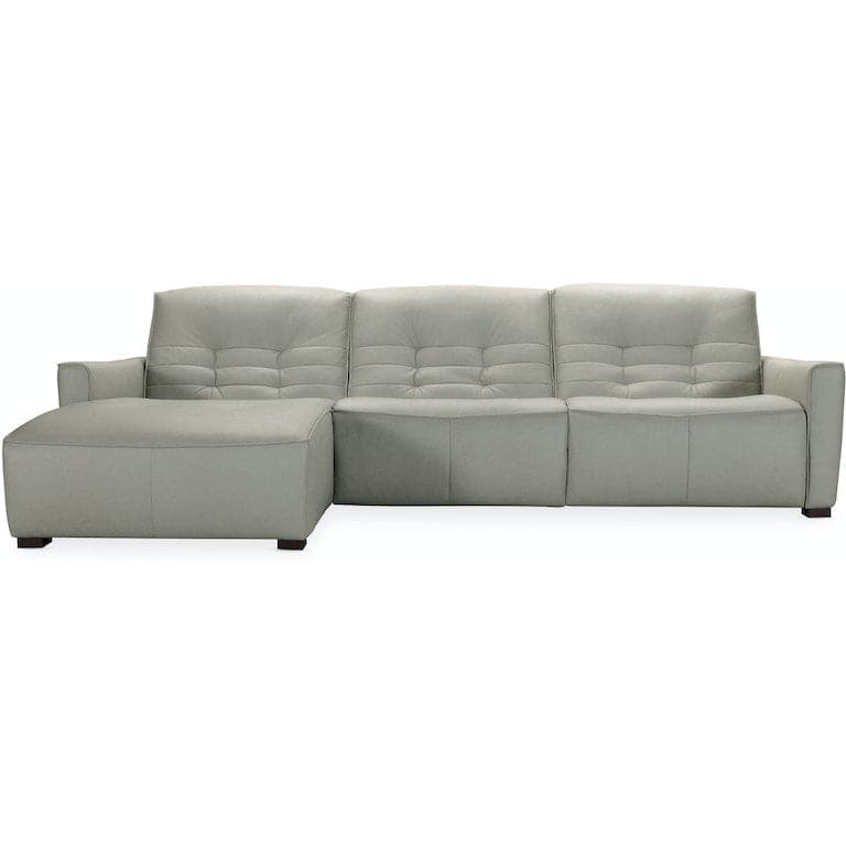 Reaux Power Motion Sofa-Hooker-HOOKER-SS555-LC3-095-SectionalsLAF Chaise W/ 2 Power Recline-1-France and Son