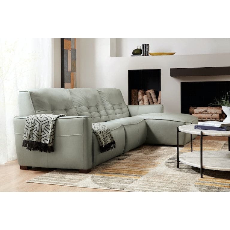 Reaux Power Motion Sofa-Hooker-HOOKER-SS555-LC3-095-SectionalsLAF Chaise W/ 2 Power Recline-2-France and Son